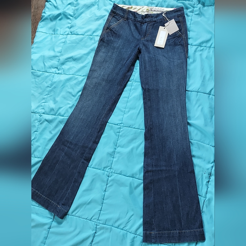 NWT Meli-Melo Jeans Women Blue Designer Jeans 25